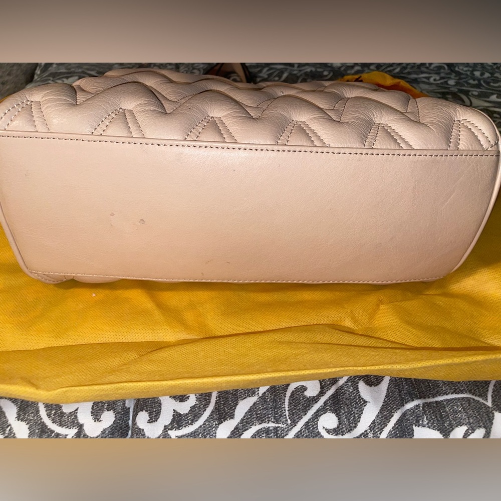 Valentino by Mario Valentino Angelina D Leather Shoulder Bag Pink - Picture 4 of 8